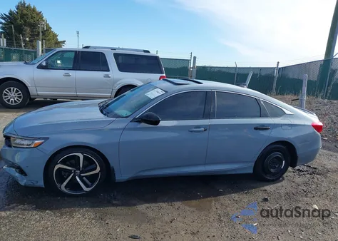 2021 Honda Accord Sport из США, поврежденный, VIN 1HGCV2F35MA007202